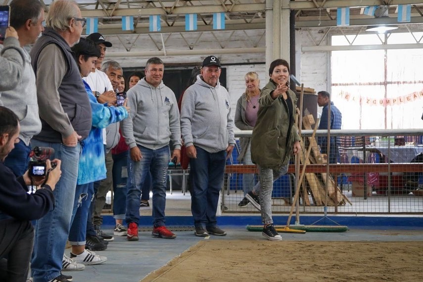  MAYRA RECORRIÓ UN NUEVO OPERATIVO “QUILMES CERCA” DE BERNAL OESTE