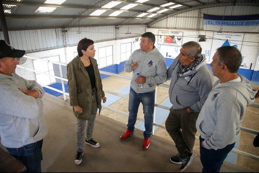  MAYRA RECORRIÓ UN NUEVO OPERATIVO “QUILMES CERCA” DE BERNAL OESTE