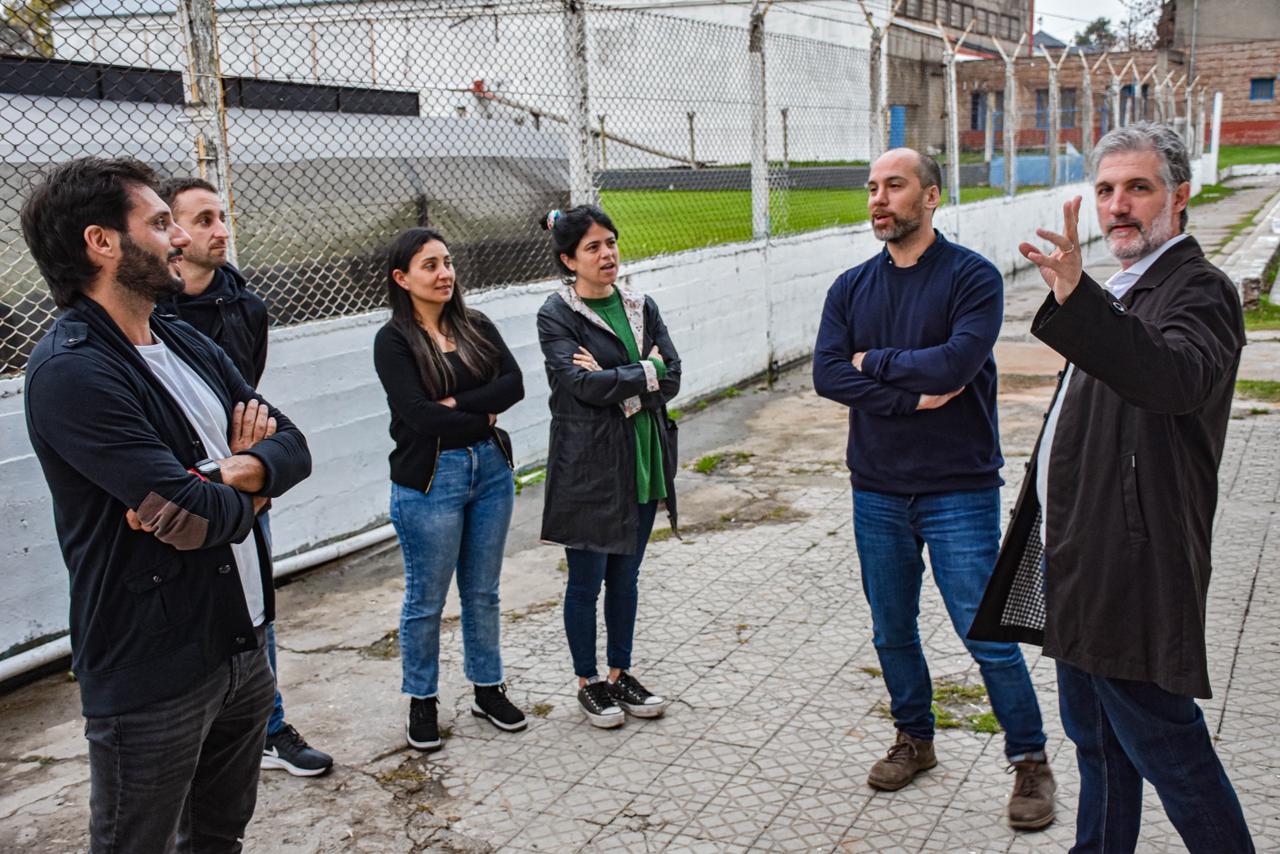 FUNCIONARIOS PROVINCIALES Y MUNICIPALES VISITARON  ARGENTINO DE QUILMES