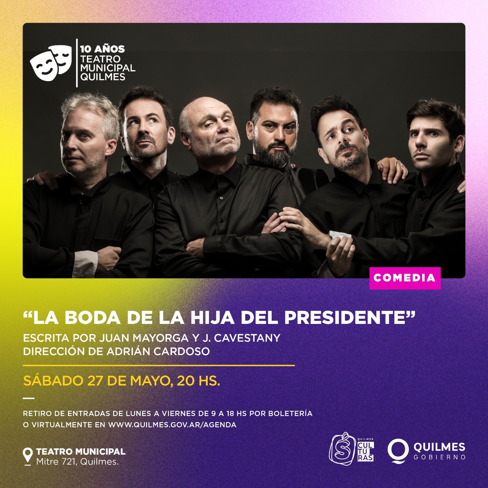 AGENDA DE ESPECTÁCULOS LIBRES Y GRATUITOS DE QUILMES