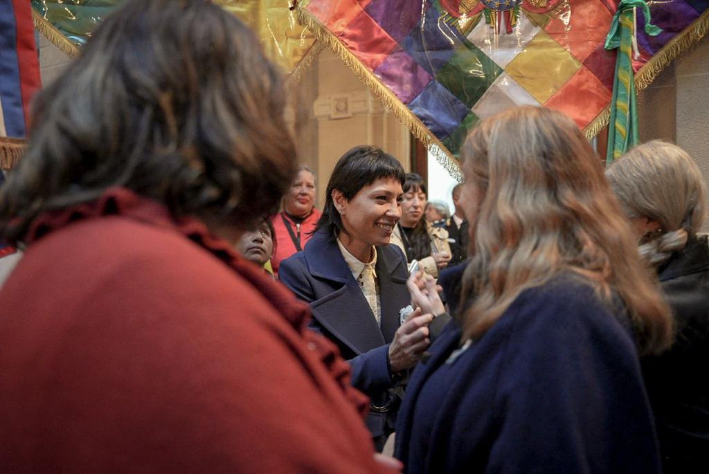 MAYRA PARTICIPÓ DEL TEDEUM Y COMPARTIÓ UN DESAYUNO CON VECINOS Y ENTIDADES