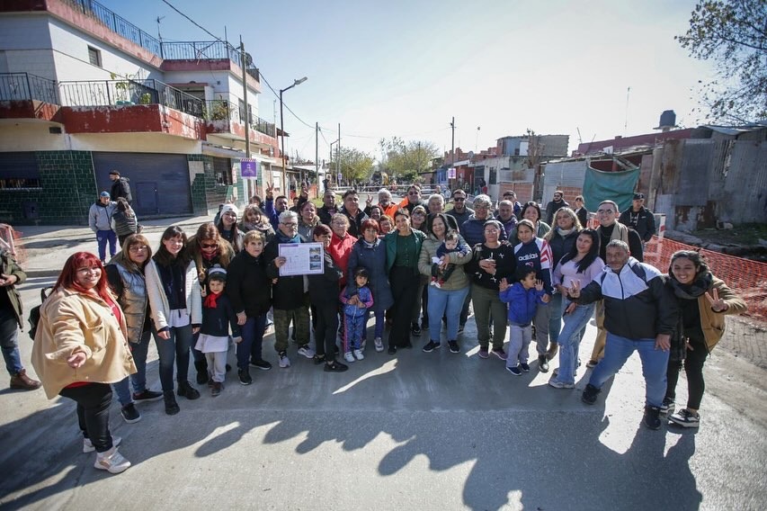 MAYRA RECORRIÓ LA REPAVIMENTACIÓN DE MÁS DE 100 CUADRAS EN SOLANO