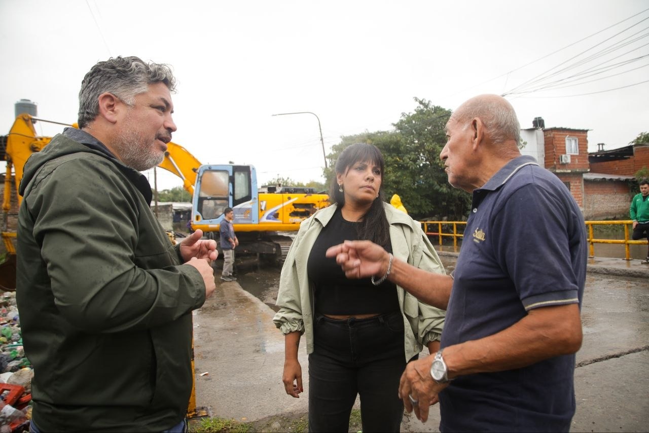 EVA MIERI SUPERVISÓ TAREAS DE LIMPIEZA EN EL ARROYO LAS PIEDRAS 