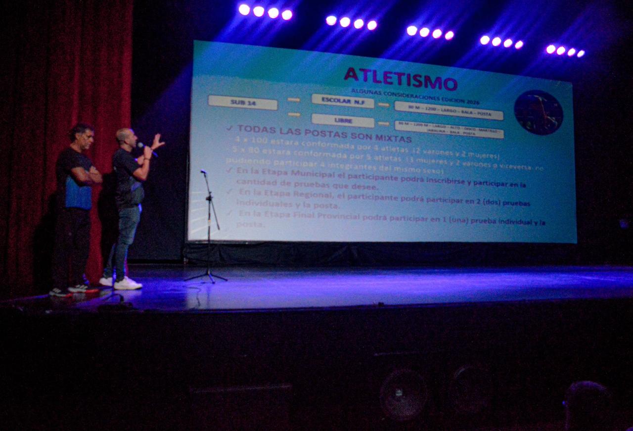 EL MUNCIPIO  REALIZÓ EL LANZAMIENTO DE LOS JUEGOS BONAERENSES 2026