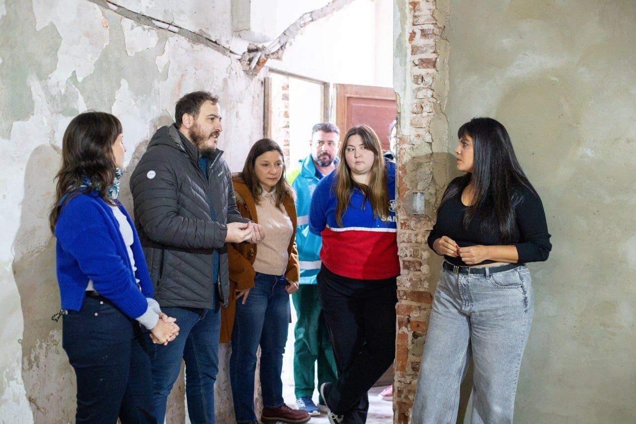 AVANZA LA OBRA DE REFACCIÓN DE LA CENTRAL OPERATIVA DEL SAME QUILMES