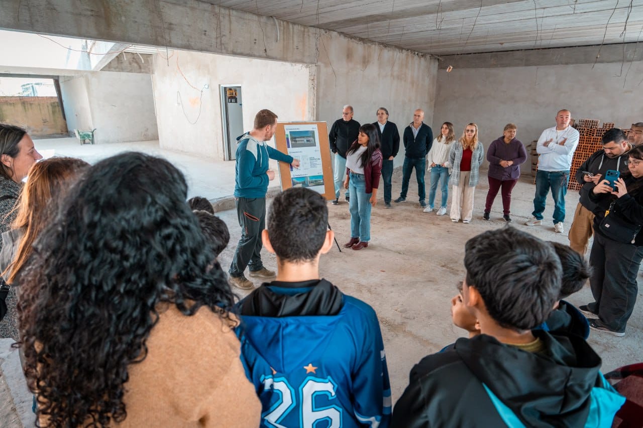 AVANZA LA CONSTRUCCIÓN DE LA NUEVA SECUNDARIA DEL BARRIO LA MATERA 
